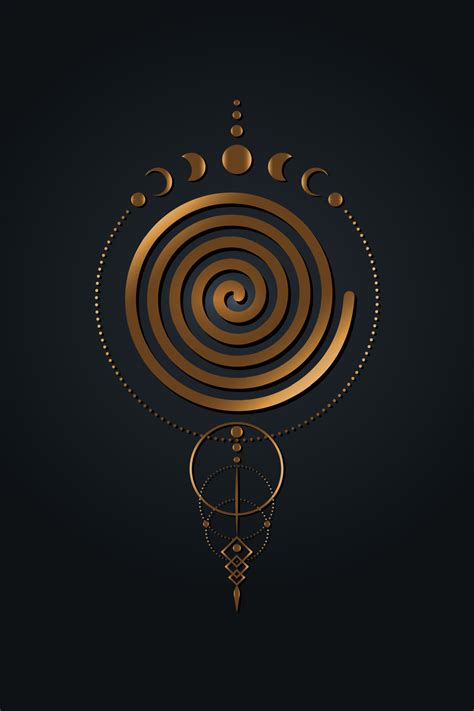Symbol of the divine feminine in paganism